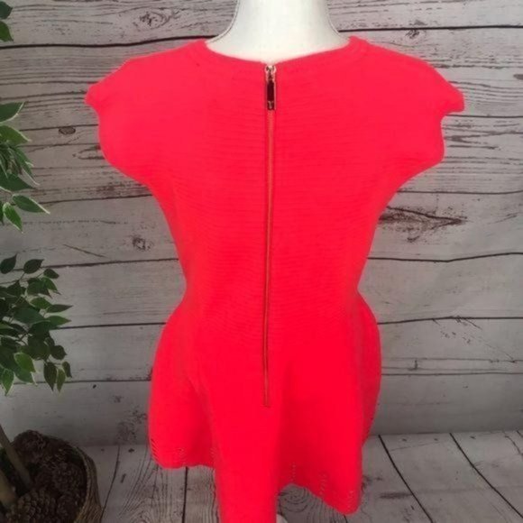 TED BAKER Zaralie Jacquard A-line Flared Dress NWT - Picture 9 of 16